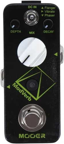Miniatura 11 de MOOER E-lady Pedal Flanger Analógico, Modo Filtro, Efectos Oscilador, Bypass Verdadero