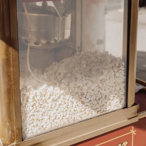 Miniatura 5 de Panel de puerta de repuesto para máquina de palomitas de maíz, deflector de PVC grueso para fabricantes de palomitas comerciales, fácil instalación