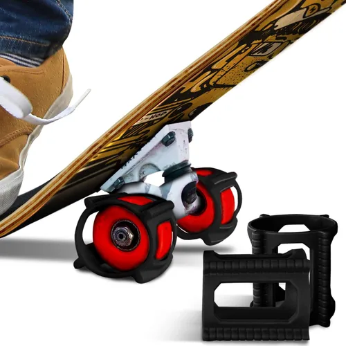 Monopatín para trucos rápidos - Perfecto para principiantes completos y más allá. Rápido, seguro y fácil - Accesorios para patinetas para ruedas