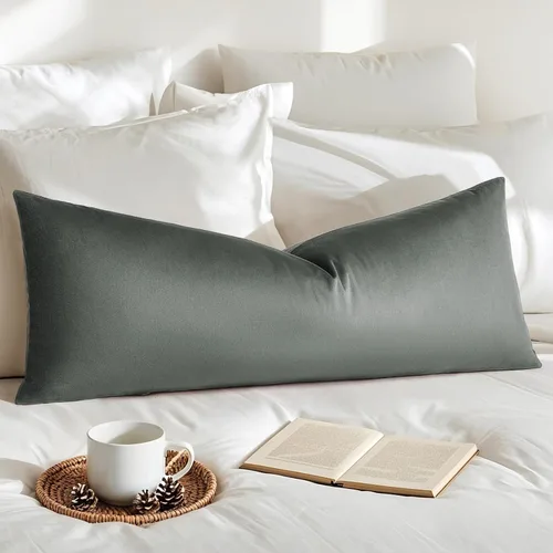 Miniatura 42 de Artscope Fundas de Almohada de Terciopelo de Lujo Súper Suaves Decorativas Cuadradas Fundas de Cojín para Sofá Sillón Dormitorio Decoración