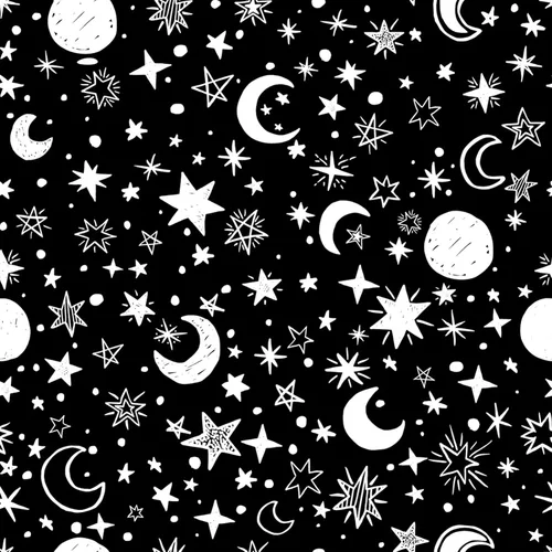 Miniatura 5 de Manta de bebé para niñas y niños, luna negra, estrella, minky, súper suave, manta de recepción de doble capa con respaldo punteado para recién