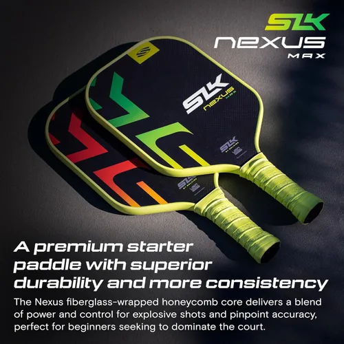 Miniatura 3 de Selkirk Sport 2025 SLK Nexus Pickleball Paddles SpinFlex Surface and Fiberglass Pickleball Paddle Face 13mm SX4 Polymer Core for Ultimate