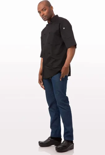 Miniatura 5 de Chef Works Montreal Cool Vent - Abrigo de chef para hombre