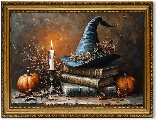Miniatura 9 de Fantasy Artists Van Gogh - Lienzo decorativo para pared, diseño de gato negro con diseño de almendra y diseño de gato negro, pósteres de pintura al