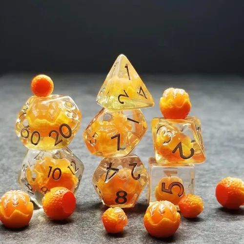 Miniatura 25 de Sage's Portal Familiars and Reagents - Juego de dados de resina para DND, juego de dados poliédricos para Dungeons and Dragons RPG de mesa TTRPG