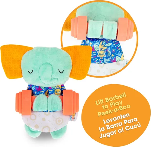 Miniatura 2 de BEBÉ FUERTE Move & Groove Elefante arrugadito por Robin Arzon - Juguetes arrugados para bebés - Juguetes sensoriales para habilidades motoras finas