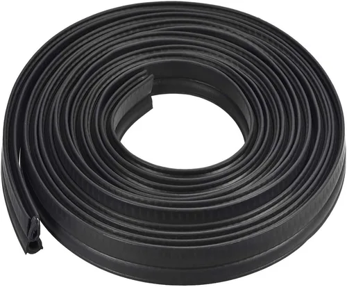 Miniatura 5 de uxcell Sello de recorte con bombilla superior, hoja protectora de borde de canal de sello de goma EPDM, se adapta a borde de 0.039-0.118 in de 6.6