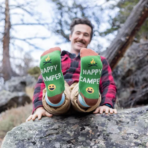 Miniatura 5 de Lavley Calcetines divertidos para amantes de las actividades al aire libre y más, regalos novedosos para hombres, mujeres y adolescentes