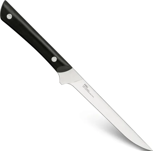 Cuchillo de filete flexible Kai PRO de 6 pulgadas, cuchillo de filete afilado a mano, hoja de acero inoxidable alemán DIN1.4116, mango POM de espiga