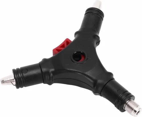 Miniatura 6 de Herramienta de compresión de pelacables con conector F 4 en 1, kit de herramientas de abocinado multifuncional para cable coaxial RG59 RG6