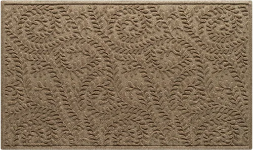 Miniatura 12 de WaterHog Tapete para Puerta Interior/Exterior, 2' x 5', Fabricado en Estados Unidos, Alfombra de Puerta Frontal Duradera y Antideslizante, Gris
