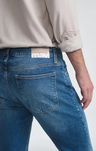 Miniatura 128 de Mavi Jake - Jeans para hombre, tiro regular, pierna ajustada