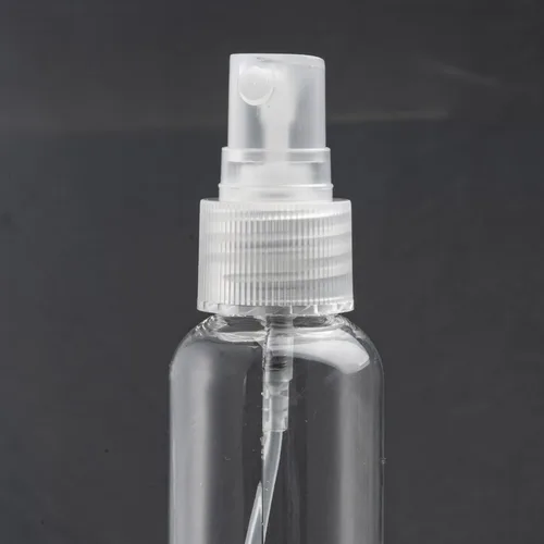 Miniatura 3 de SEVENHEAD Botella atomizadora de aceite esencial de plástico de 2.0 fl oz, 2 onzas, tres colores, transparente, blanco, ámbar, botella pequeña