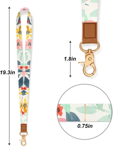 Miniatura 2 de Llavero con cordón para el cuello, llavero con correa larga para mujeres y hombres, llaves del automóvil, insignias de identificación, tarjeta