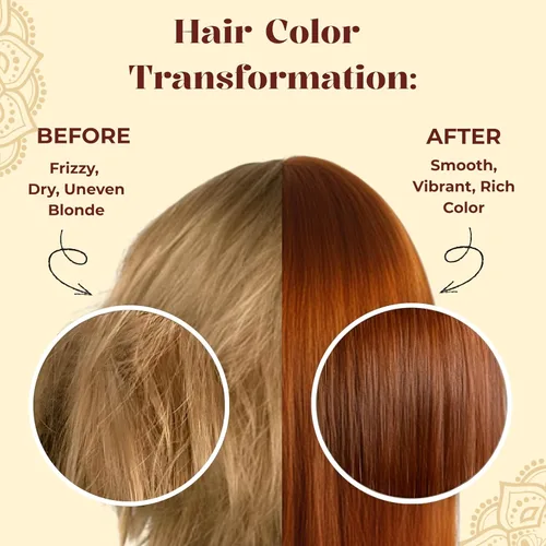 Miniatura 2 de Henna en polvo, 100 % a base de plantas, color rojo con hierbas amantes del cabello, acondicionador y brillo profundo, no tóxico, belleza limpia