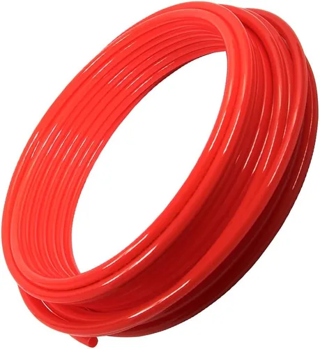 Miniatura 12 de Pex-A Tubing 1/2 pulgada x 100 pies, tubo de agua flexible de barrera de oxígeno para calefacción de suelo radiante hidrónico, bobina PEX