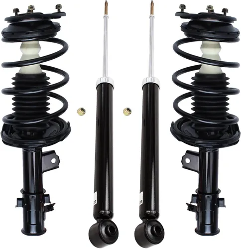 Miniatura 63 de Detroit Axle - Amortiguadores de puntales para Nissan Sentra 2007-2012 [Base S SL SR] Puntales delanteros completos con amortiguadores traseros