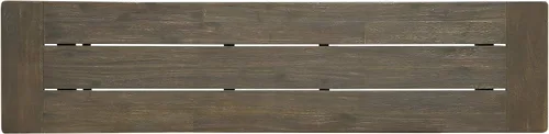 Miniatura 9 de Christopher Knight Home Toby Outdoor Banco de madera de acacia, acabado gris arenado y negro