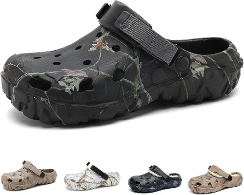 Miniatura 6 de Zuecos para hombre y mujer, sandalias deportivas para exteriores, antideslizantes, para jardín, trabajo, transpirables, impermeables, ligeras