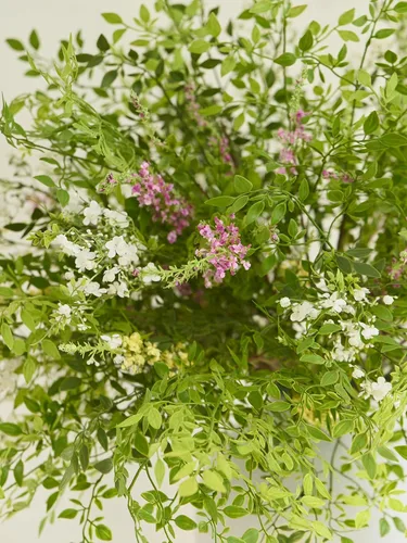 Miniatura 6 de MISSPIN Flores Artificiales con Tallos de Follaje, Plantas Falsas de Interior, Ramas para Jarrón Alto Ultra-Realistas, 12 Piezas Centros de Mesa