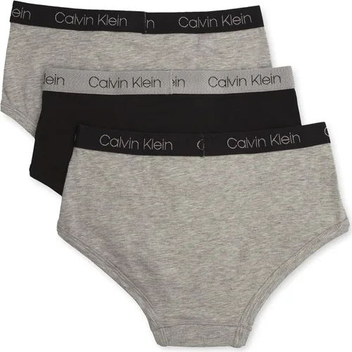 Miniatura 2 de Calvin Klein Paquete de 3 calzoncillos de algodón surtidos para niños pequeños modernos