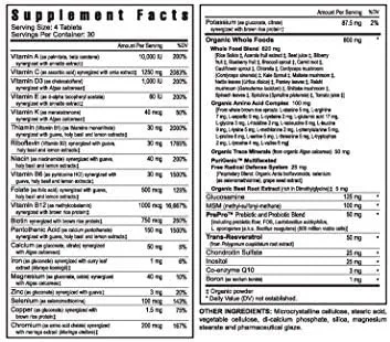 Miniatura 2 de Complejo mineral multivitamínico BTT 2.0 - 120 Tabletas
