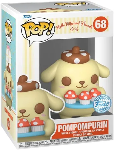 Miniatura 2 de Funko Pop! Sanrio: Hello Kitty and Friends - Pompompurina con bandeja (Exc), figura coleccionable de vinilo - 73607