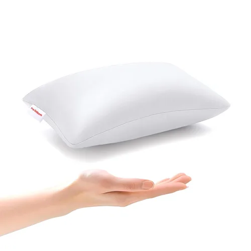 Miniatura 12 de Pro Goleem Almohada pequeña de 11 x 6 x 2.5 pulgadas para dormir del bebé con etiqueta de nombre, mini almohada pequeña para habitación, sofá, silla