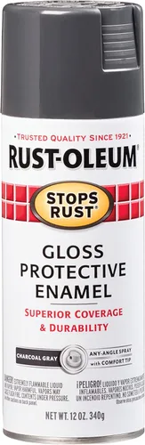 Miniatura 151 de Rust-Oleum 285092 - Pintura en aerosol para prevención del óxido, 12 onzas, transparente satinado Satinado claro