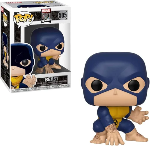 Funko Pop! Marvel: 80th - Beast, Multicolor, Standard (40716)