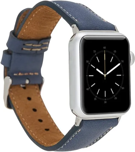 Miniatura 14 de HARDISTON Correas de reloj compatibles con Apple 38mm 40mm 41mm 42mm 44mm 45mm 49mm para hombres y mujeres, pulsera de cuero genuino hecha a mano