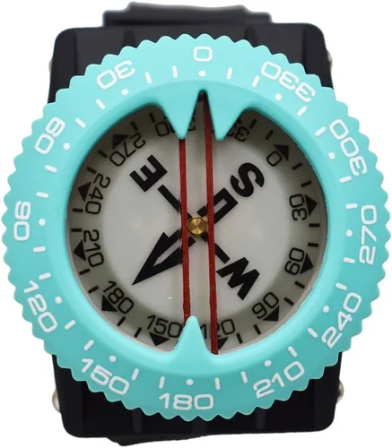 Miniatura 17 de Scuba Choice Brújula de buceo (soporte de muñeca/bungee) – Herramienta de navegación submarina fácil de leer para buceo, diseño duradero con bisel