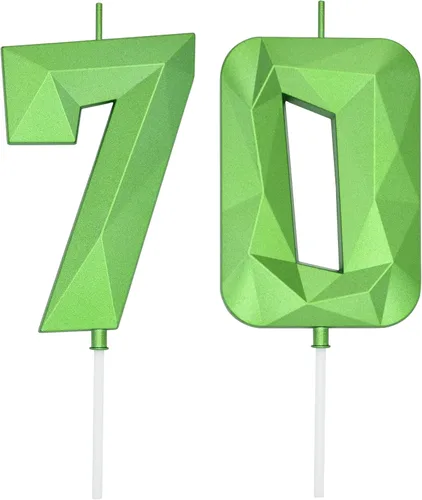 Miniatura 92 de DERVENTA Velas de cumpleaños con números grandes, 3D, color rosa, 3.7 pulgadas, decoración para tartas de fiesta, 1 pieza (número 3 rosa)