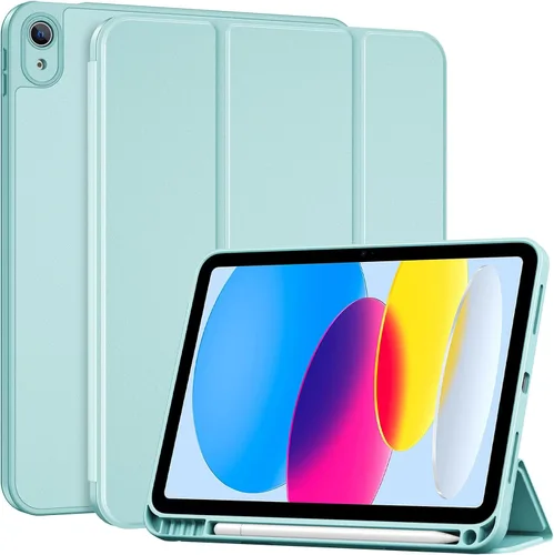 ProCase Funda para iPad (A16) de 11ª Generación de 11 Pulgadas 2025/iPad de 10ª Generación de 10.9 Pulgadas 2022 con Soporte para Lápiz, Funda