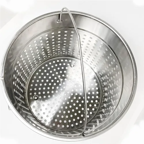 Miniatura 5 de Olla de acero inoxidable con cestas de vapor/hervidora/freír