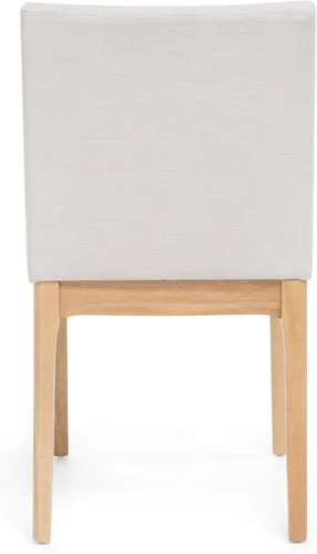 Miniatura 8 de Christopher Knight Home Benson Mid-Century Modern - Juego de comedor de 7 piezas, color beige claro y roble natural