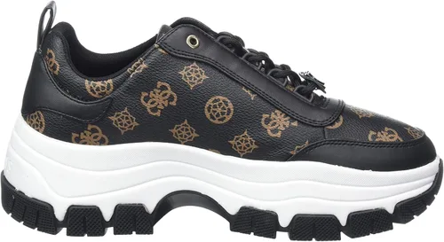 Miniatura 6 de Guess Scarpe Donna Trainers Zeppa Bria Ecopelle browBlack 4g Logo D23GU29 FL7BIRFAL12