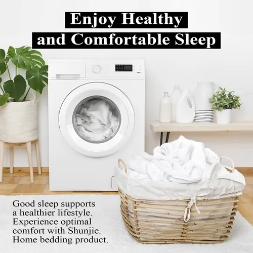 Miniatura 9 de Paquete de 2 sábanas bajeras de algodón puro tamaño individual XL para cama ajustable tamaño King dividido, 600 hilos, bolsillo profundo de 16 Blanco