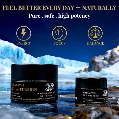 Miniatura 7 de Resina Shilajit del Himalaya, grado dorado puro, 100% natural con más de 85 oligominerales Impulso de energía y apoyo inmunológico para hombres