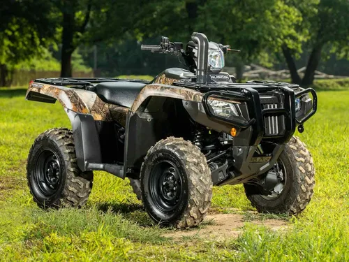 Miniatura 2 de SuperATV Kit de esnórquel Ranger compatible con Honda Rancher 420 / Foreman 520 Rubicon 2020+ Resistente y elevador eleva la entrada de aire de tu