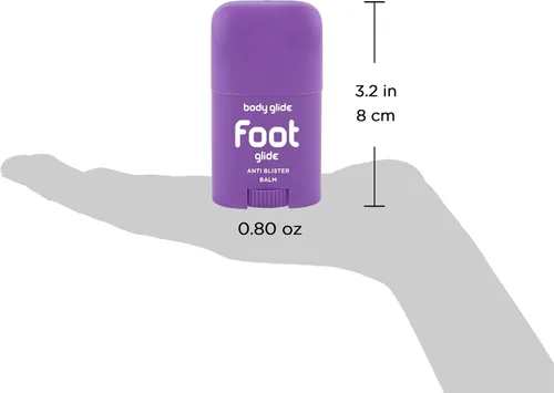 Miniatura 7 de BodyGlide Bálsamo antirozaduras para exteriores, camuflaje, 1.5 onzas (solo venta en Estados Unidos) y bálsamo antiampollas Foot Glide, 0.8 onzas