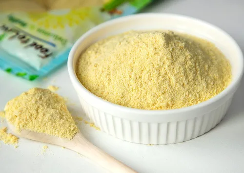 Miniatura 4 de Food to Live Harina de maíz orgánica, 2.5 libras sin OMG, grano entero, comida finamente molida, vegano, kosher, maíz molido amarillo a granel.