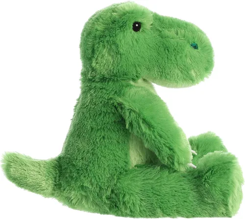Miniatura 3 de Aurora® Cuddly T-Rex - Animal de peluche - Comodidad acogedora - Acurruces sin fin - Verde 14 pulgadas