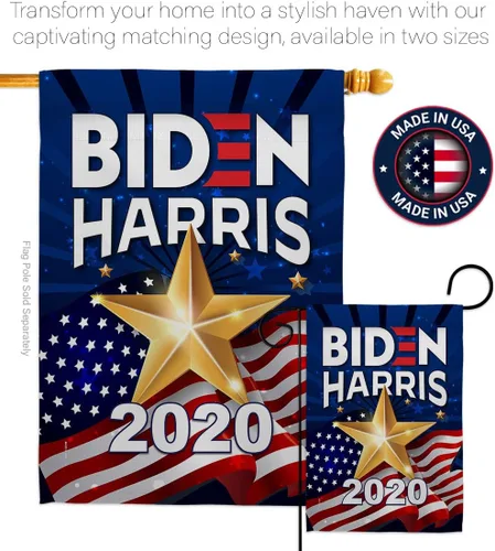 Miniatura 4 de Biden Harris Flag Bandera de decoración de casa electoral de 2020 Vote President Patriotic Demócrata Republicano Tea Party de Estados Unidos