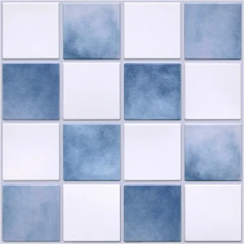 Miniatura 18 de Commomy 10 azulejos 3D mate para despegar y pegar de 11.8 x 11.8 pulgadas, ultraligeros de PVC, cuadrados, para despegar y pegar para cocina