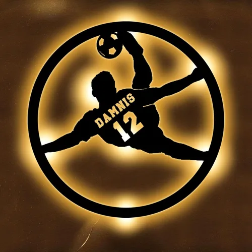 Miniatura 9 de Regalos de béisbol personalizados para niños y niños, letreros de neón personalizados para decoración de pared, luces de neón deportivas, barra LED