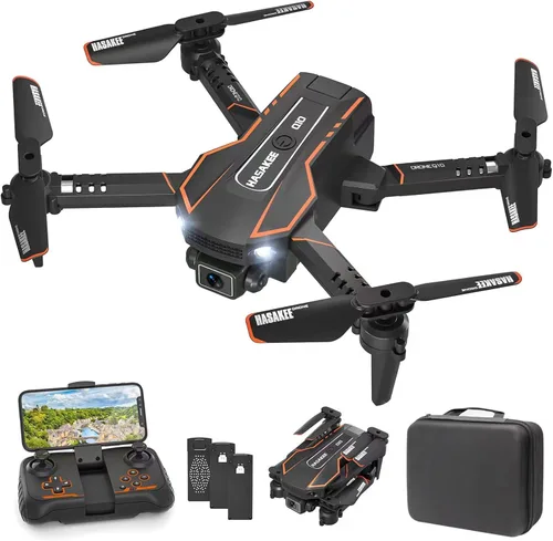 Miniatura 7 de AVIALOGIC Mini dron con cámara para niños, helicóptero de control remoto, juguetes de regalo para niños y niñas, FPV RC Quadcopter con cámara