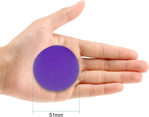 Miniatura 6 de 3 bolas de gel de resistencia múltiple para aliviar el estrés de la mano, dedo, muñeca, ejercicio, músculos, entrenamiento de artritis