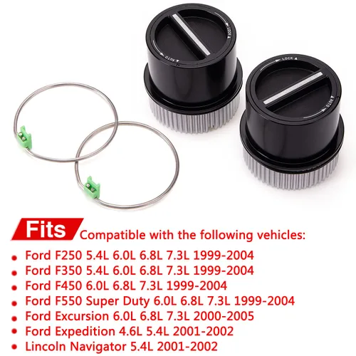 Miniatura 3 de Reemplazo del buje de bloqueo automático 4WD para Ford F250 F350 F450 F550 Super Duty 2000-2005 Ford Excursion 2001 2002 Lincoln Navigitor