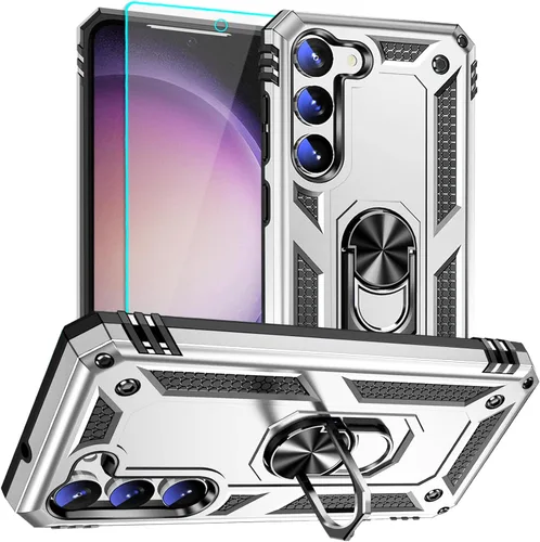 Miniatura 29 de Funda para Samsung Galaxy S9, Galaxy S9, [grado militar de 16 pies a prueba de caídas], anillo a prueba de golpes para Samsung Galaxy S9, verde